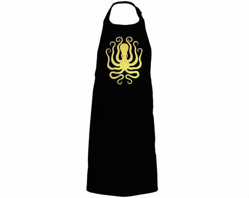 Kuchyňská zástěra Octopus