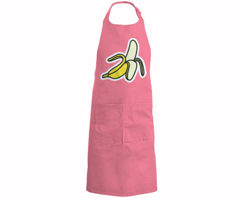 Kuchyňská zástěra Banán samolepka