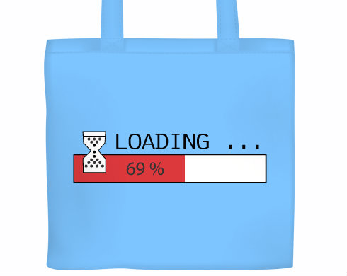 Plátěná nákupní taška Loading 69%
