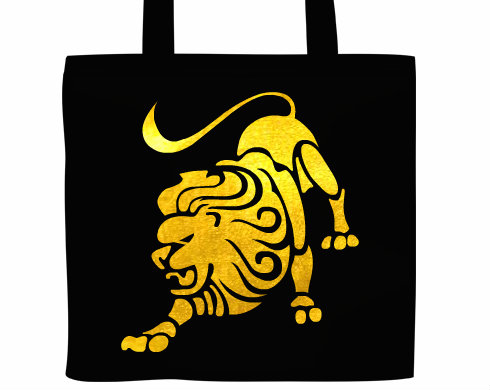 Plátěná nákupní taška Lev
