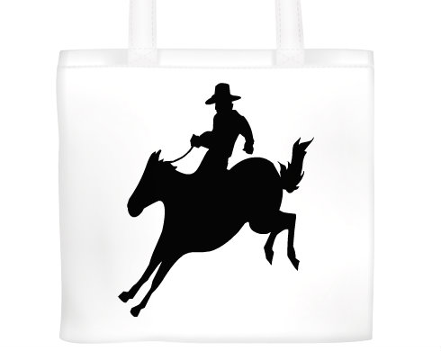 Plátěná nákupní taška Cowboy