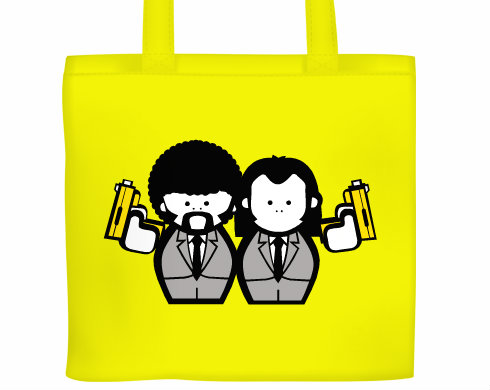 Plátěná nákupní taška Pulp Fiction