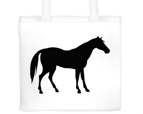 Plátěná nákupní taška Kůň