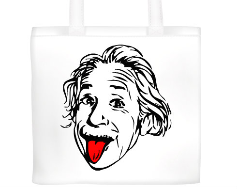 Plátěná nákupní taška Einstein