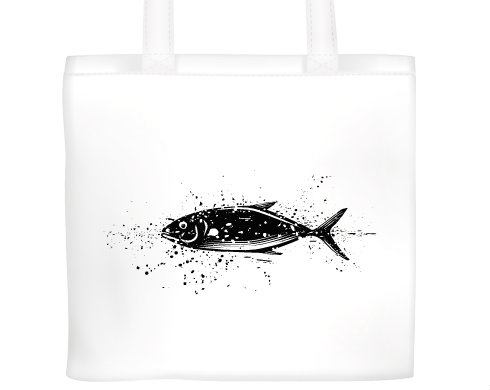 Plátěná nákupní taška Ryba