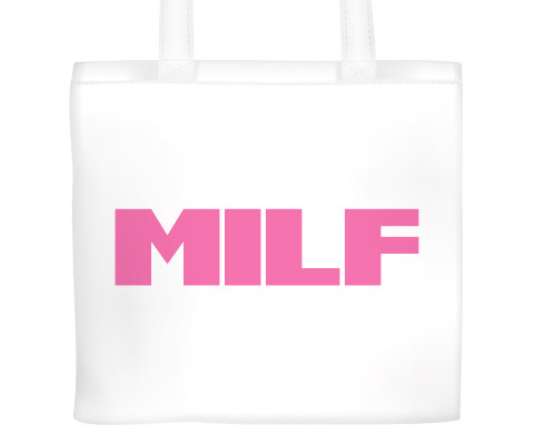 Plátěná nákupní taška MILF
