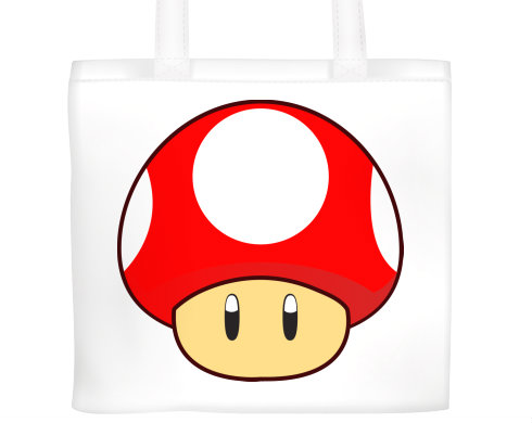 Plátěná nákupní taška Mario Mushroom