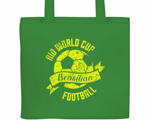 Plátěná nákupní taška Fotbalový šampionát v Riu