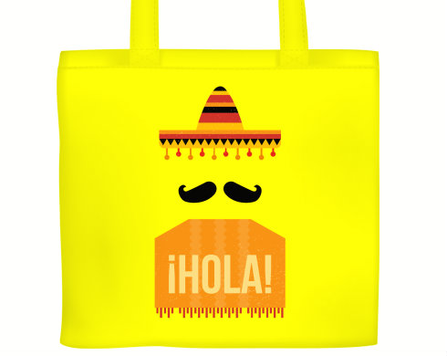 Plátěná nákupní taška Mexikánec