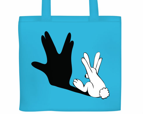 Plátěná nákupní taška Králíček Spock