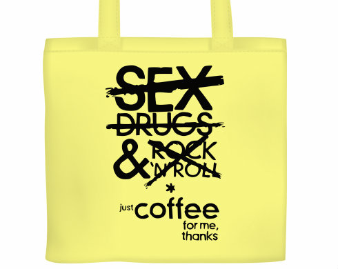 Plátěná nákupní taška Just Coffee
