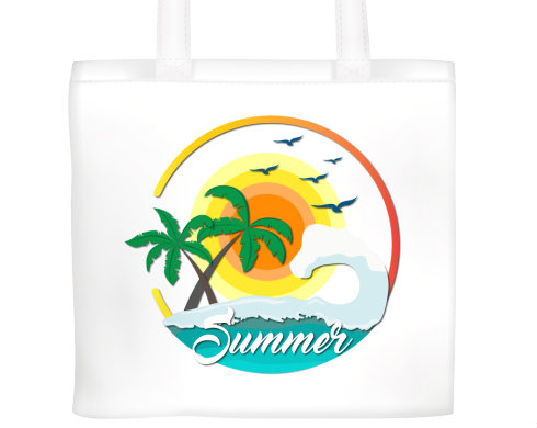 Plátěná nákupní taška Summer