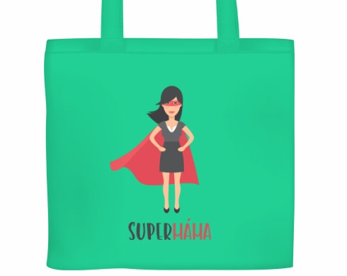 Plátěná nákupní taška Supermáma