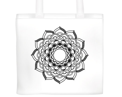Plátěná nákupní taška Mandala