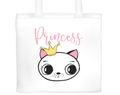 Plátěná nákupní taška Princess