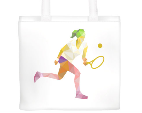 Plátěná nákupní taška Tenis