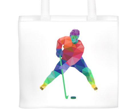 Plátěná nákupní taška Hokej
