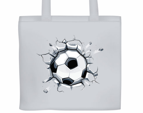 Plátěná nákupní taška Fotbalový míč
