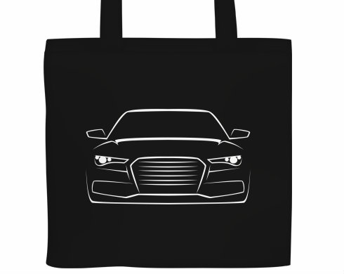 Plátěná nákupní taška Silueta auta