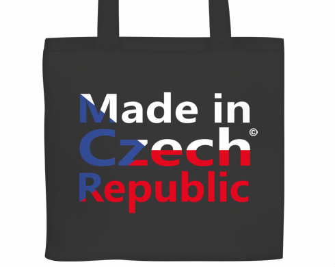 Plátěná nákupní taška Made in Czech Republic