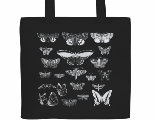 Plátěná nákupní taška Motýlci