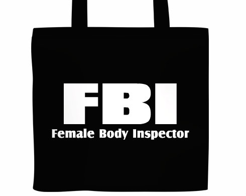 Plátěná nákupní taška FBI