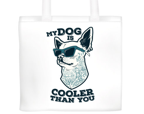 Plátěná nákupní taška my dog is cool
