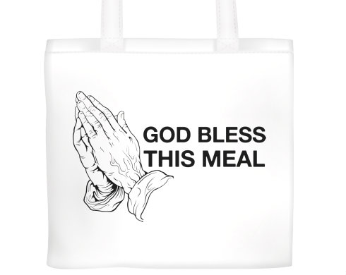 Plátěná nákupní taška GOD BLESS