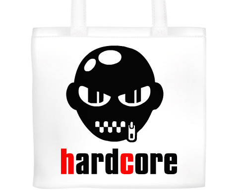 Plátěná nákupní taška Hardcore