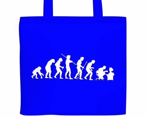 Plátěná nákupní taška Homo Compus
