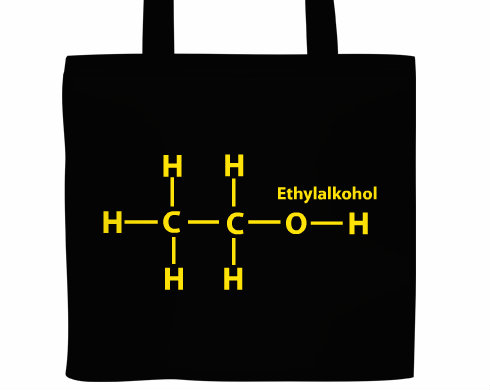 Plátěná nákupní taška Ethylalkohol