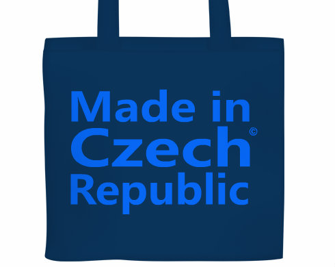 Plátěná nákupní taška Made in Czech republic