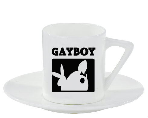 Espresso hrnek s podšálkem 100ml Gayboy