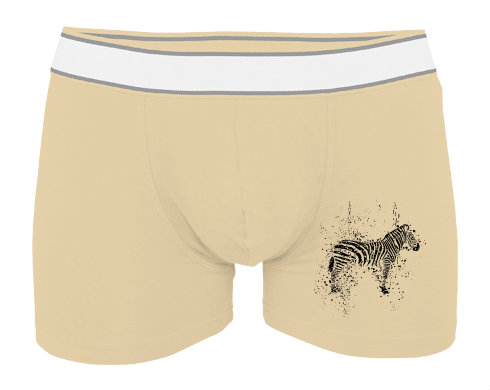 Pánské boxerky Contrast Zebra