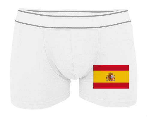 Pánské boxerky Contrast Španělská vlajka