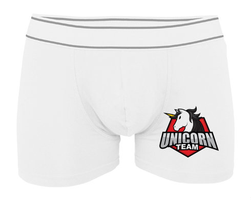 Pánské boxerky Contrast Unicorn team