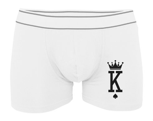 Pánské boxerky Contrast K as King