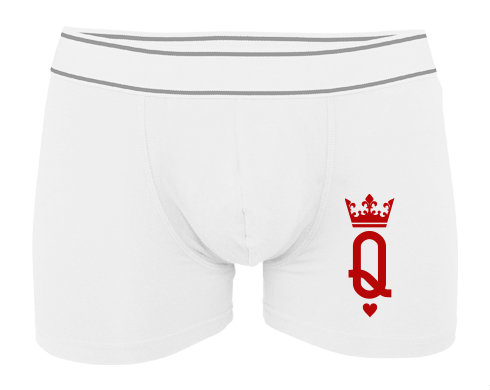 Pánské boxerky Contrast Q as queen