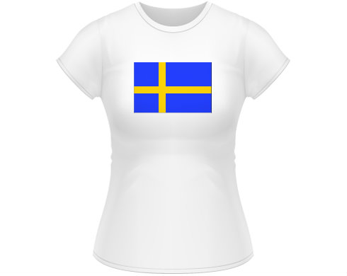 Dámské tričko Classic Švédsko