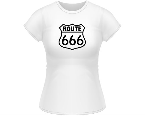 Dámské tričko Classic route666