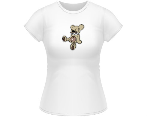 Dámské tričko Classic Angry teddy