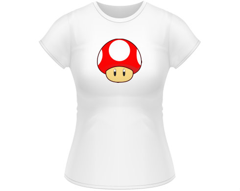 Dámské tričko Classic Mario Mushroom