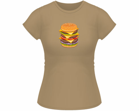 Dámské tričko Classic Hamburger