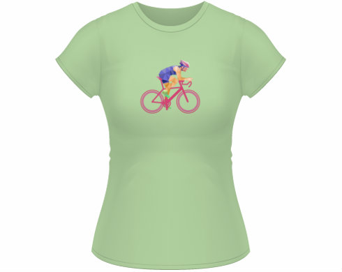 Dámské tričko Classic Cyklista