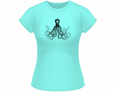 Dámské tričko Classic Chobotnice