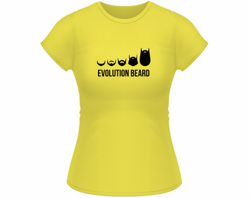 Dámské tričko Classic Evolution beard