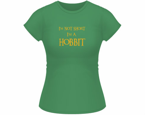 Dámské tričko Classic I'm Hobbit