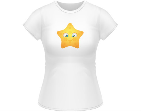 Dámské tričko Classic Mořská hvězdice