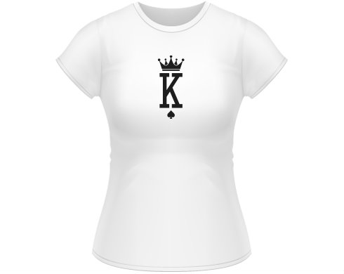 Dámské tričko Classic K as King