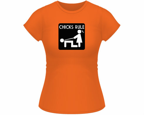 Dámské tričko Classic Chicks rule